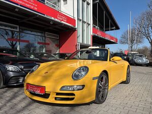 PORSCHE 997 S Cabrio -speedgelb, 6-Gg.  56tkm -perfekt !