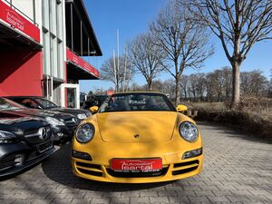 PORSCHE 997 S Cabrio -speedgelb, 6-Gg.  56tkm -perfekt !