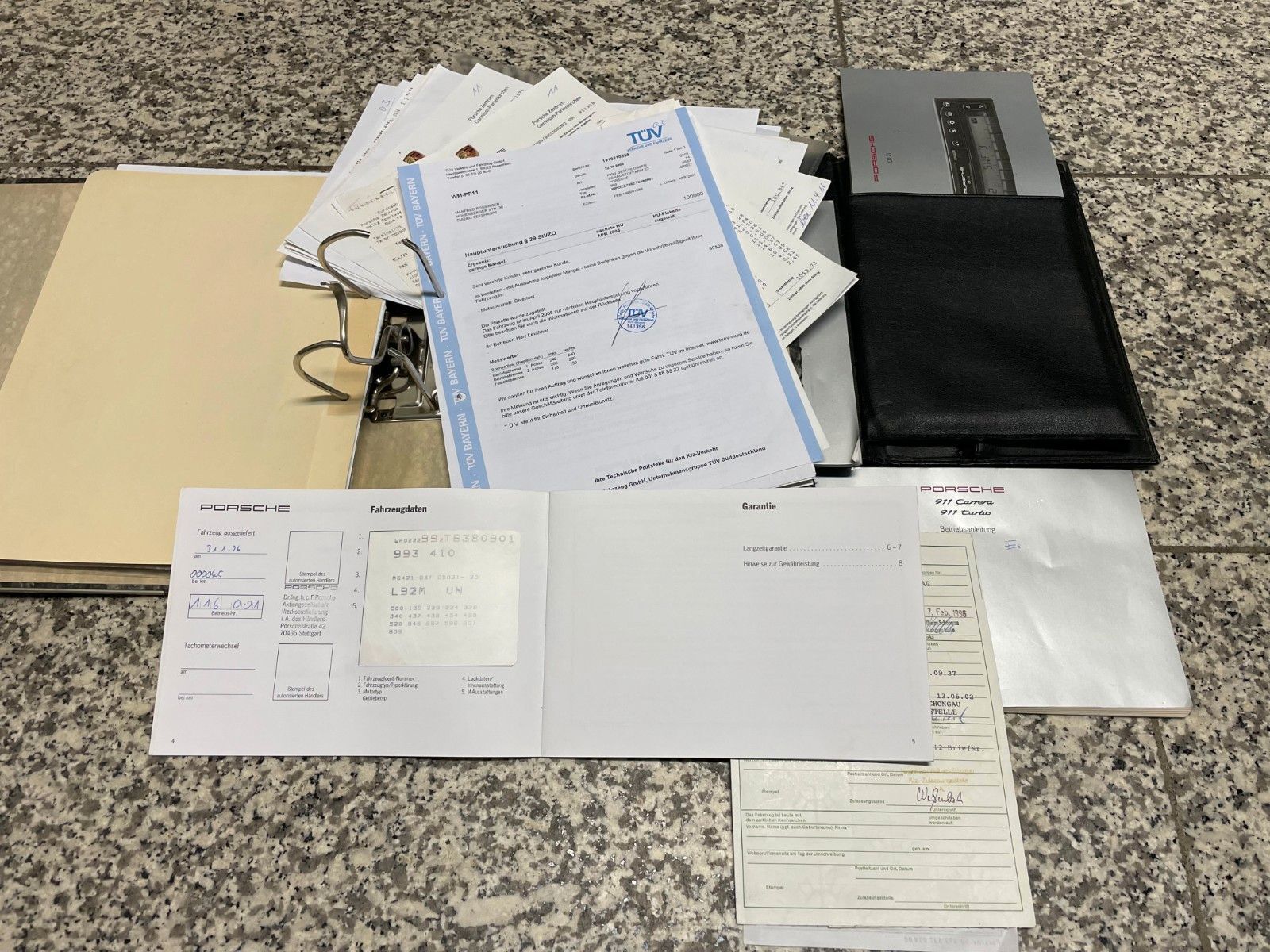 PORSCHE 993 turbo Targa -450PS- 1. dt. Hd.- H-Kz.