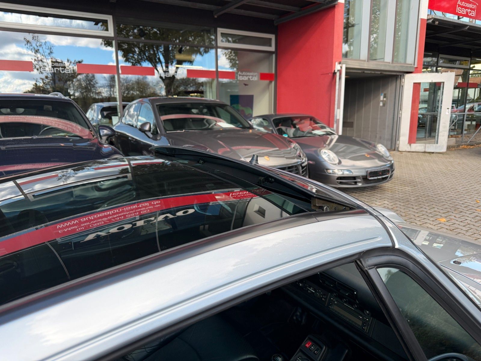 PORSCHE 993 turbo Targa -450PS- 1. dt. Hd.- H-Kz.