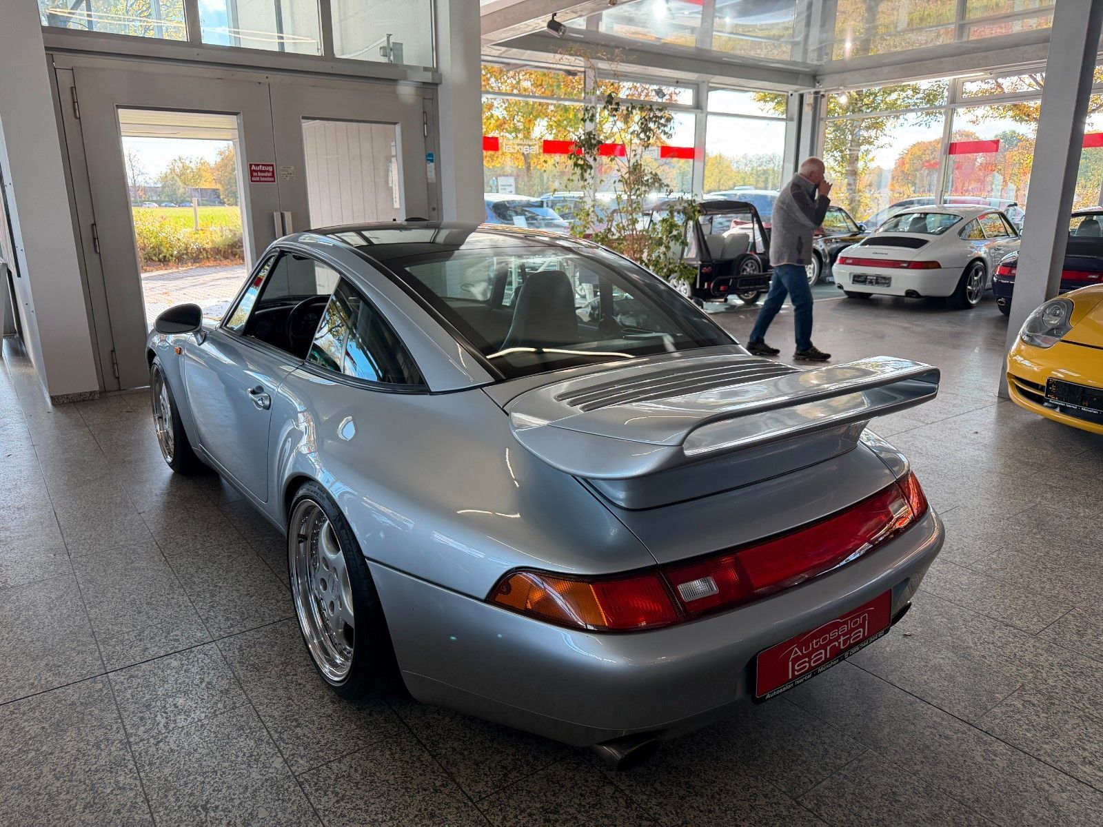 PORSCHE 993 turbo Targa -450PS- 1. dt. Hd.- H-Kz.
