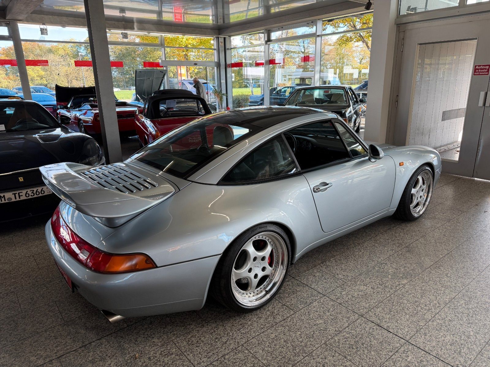 PORSCHE 993 turbo Targa -450PS- 1. dt. Hd.- H-Kz.
