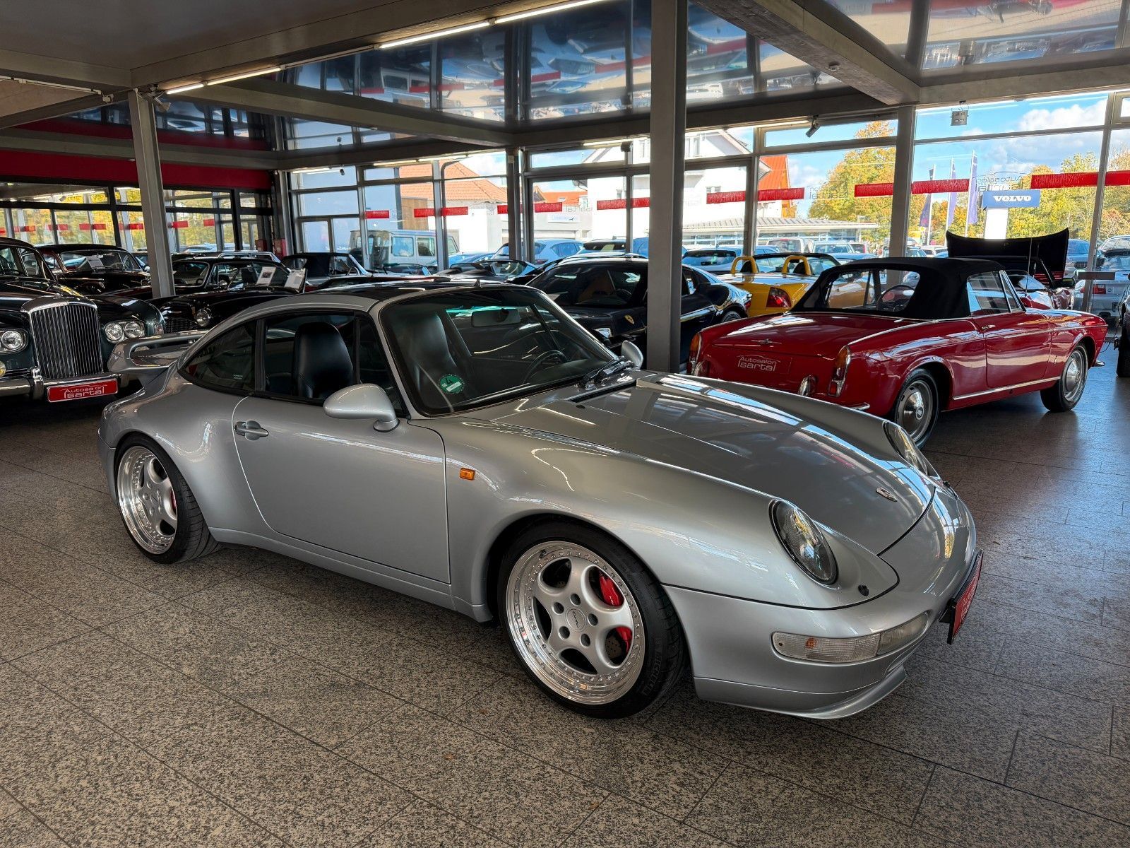 PORSCHE 993 turbo Targa -450PS- 1. dt. Hd.- H-Kz.