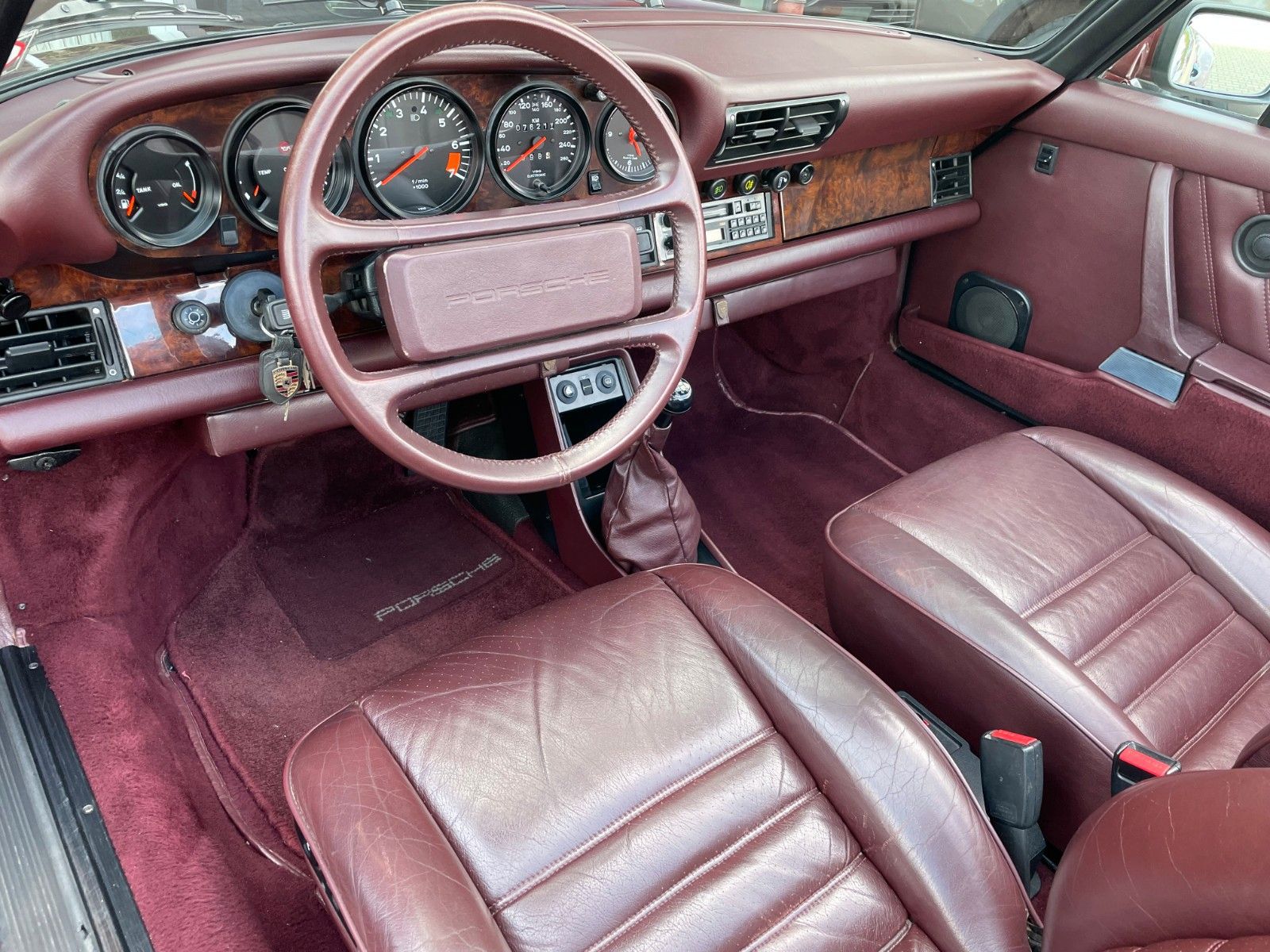 PORSCHE 911 3.2 Cabrio WTL -dt. Werksunikat-2. Hd.-76tkm