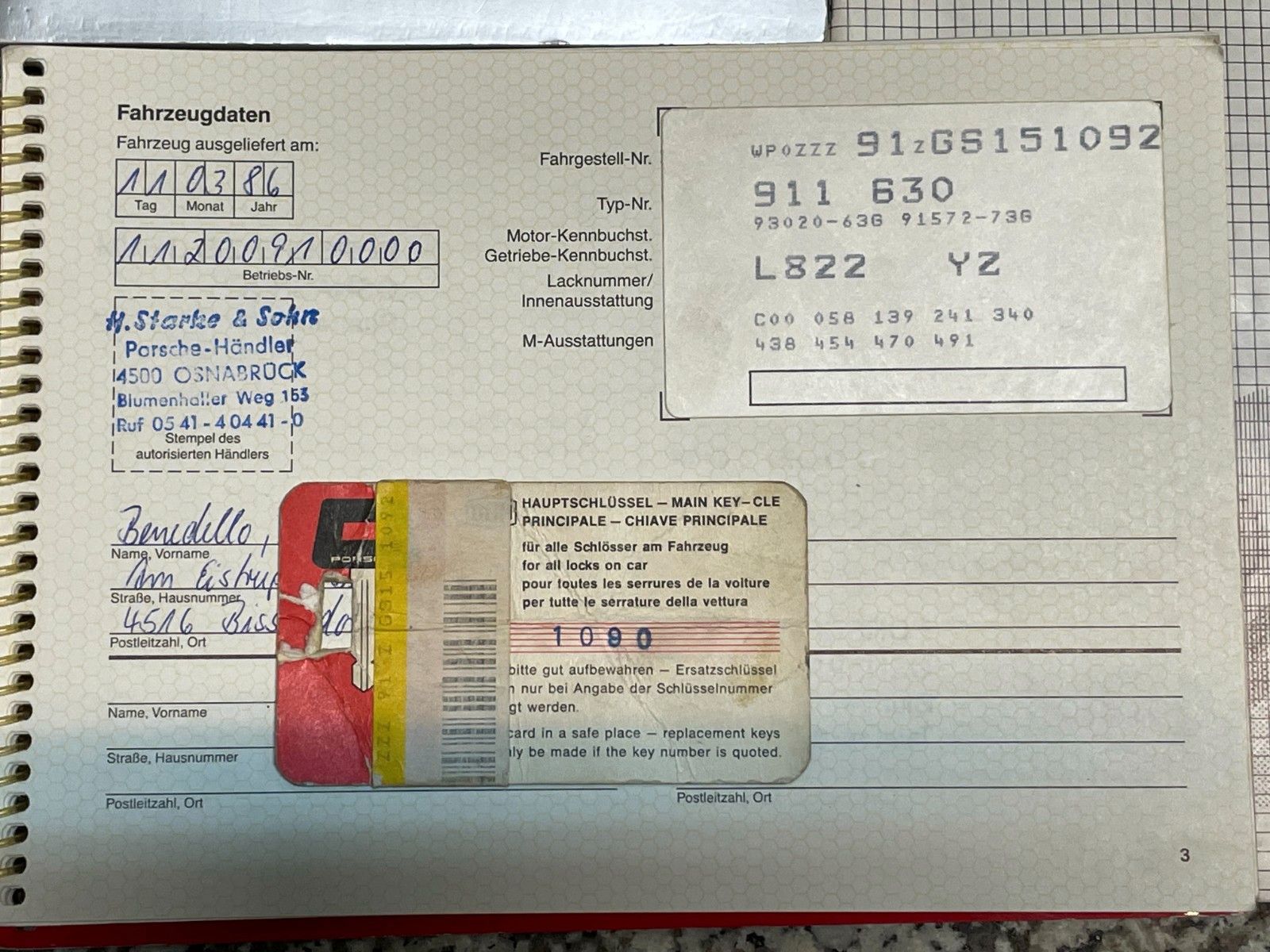 PORSCHE 911 3.2 Cabrio WTL -dt. Werksunikat-2. Hd.-76tkm