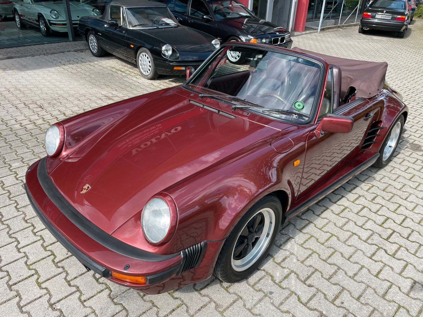 PORSCHE 911 3.2 Cabrio WTL -dt. Werksunikat-2. Hd.-76tkm