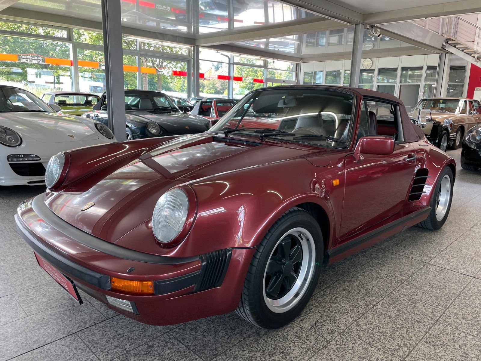 PORSCHE 911 3.2 Cabrio WTL -dt. Werksunikat-2. Hd.-76tkm