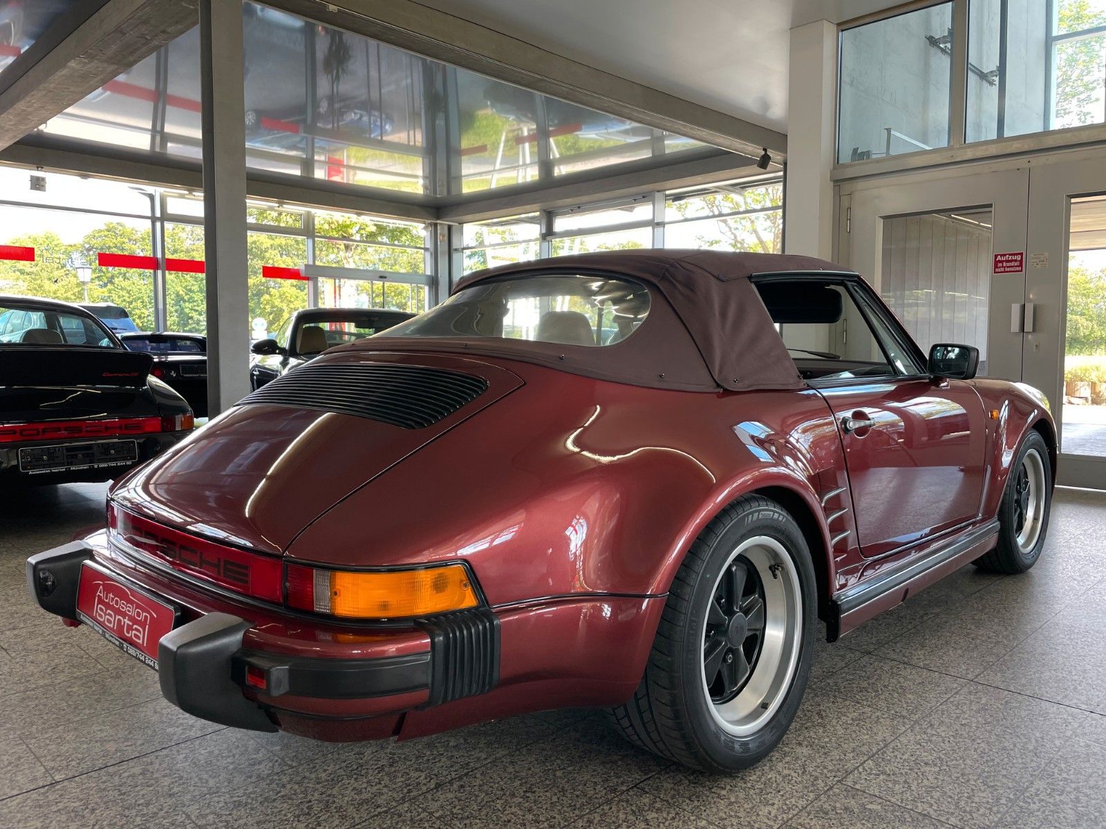 PORSCHE 911 3.2 Cabrio WTL -dt. Werksunikat-2. Hd.-76tkm