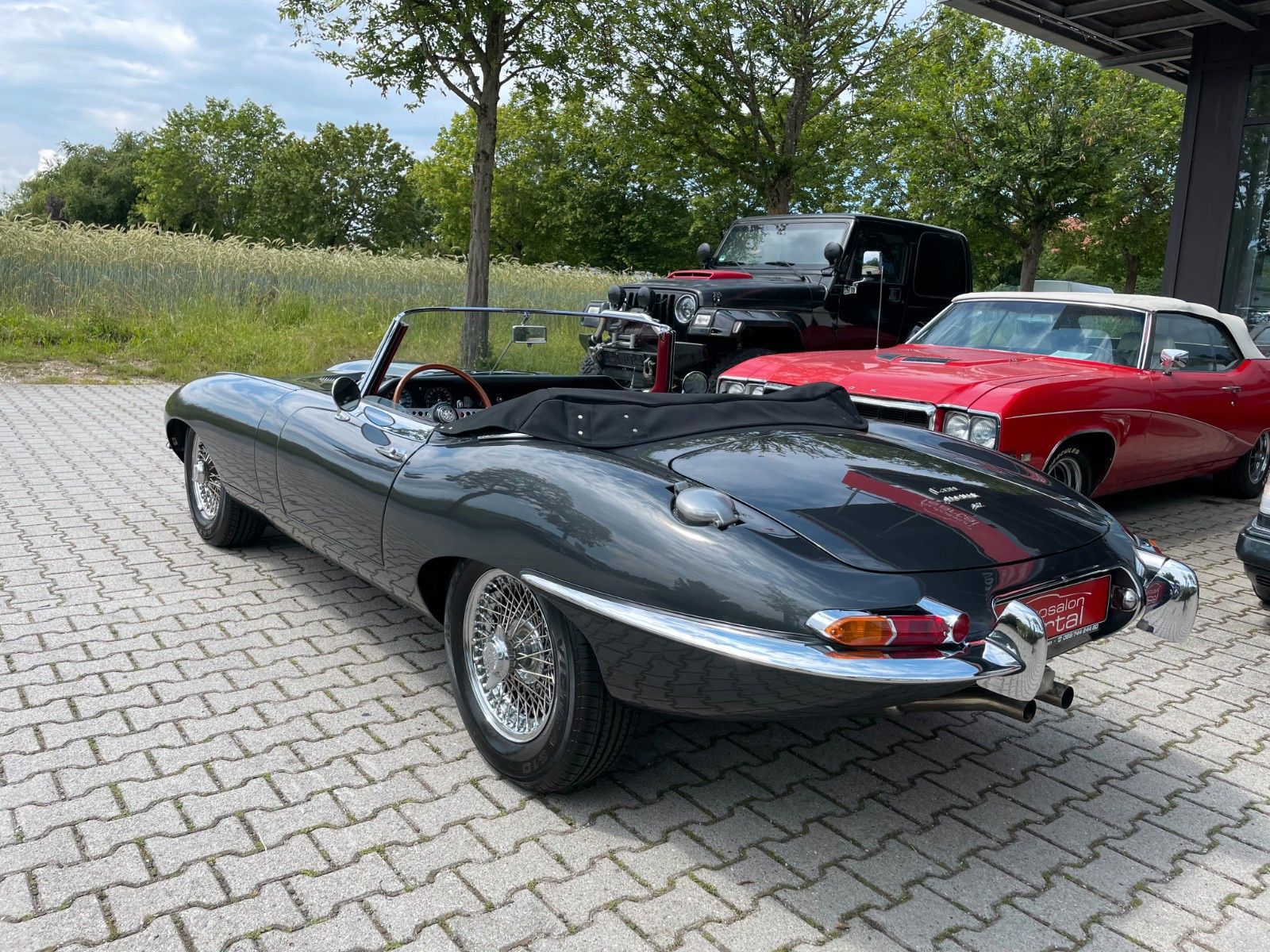 JAGUAR E-Type S 1 4.2 Roadster -High-Tec-Restaur. -H-Kz