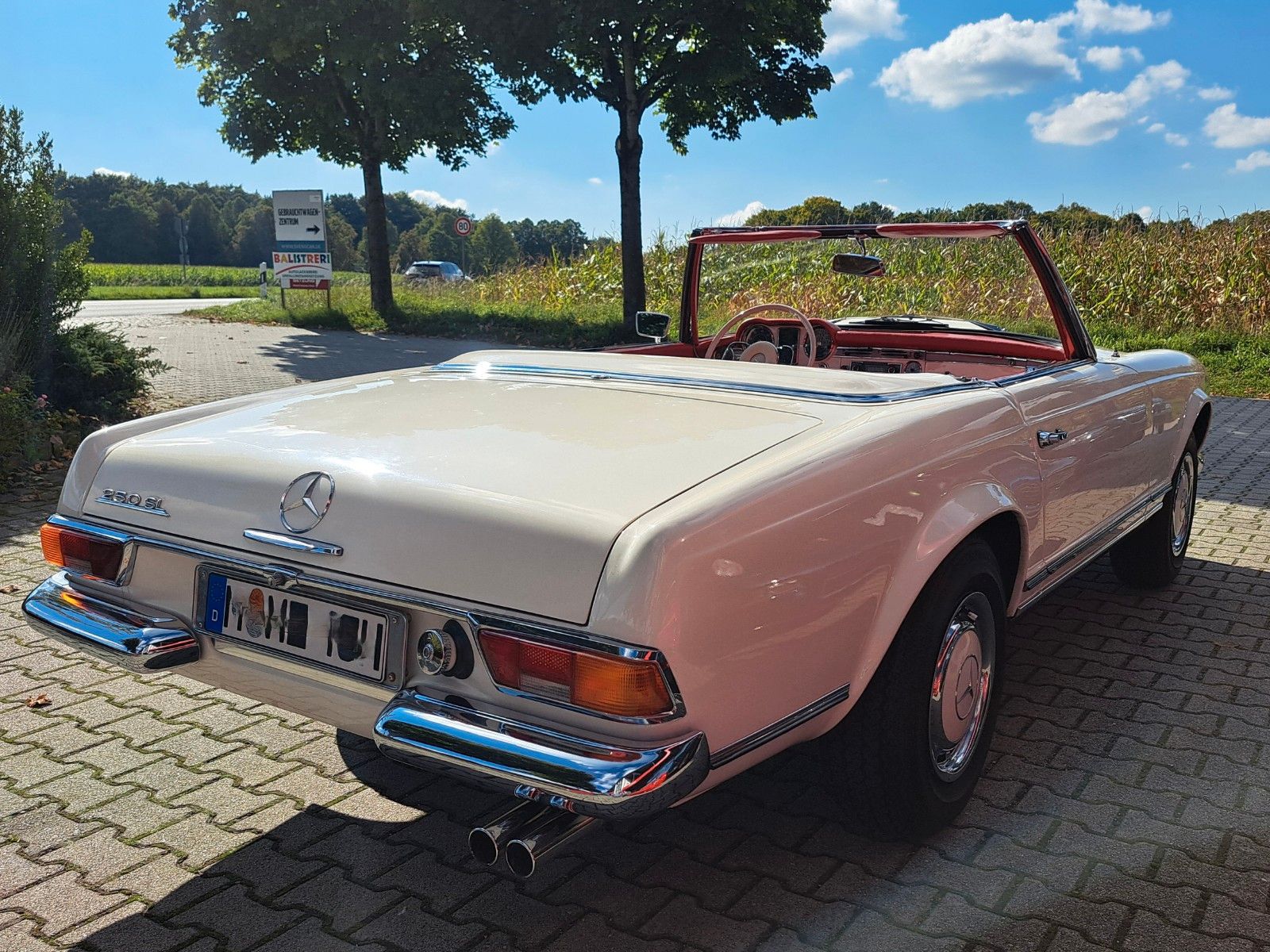 MERCEDES-BENZ 250 SL Pagode - HT + ST - dt. Fzg.-H-Kz.