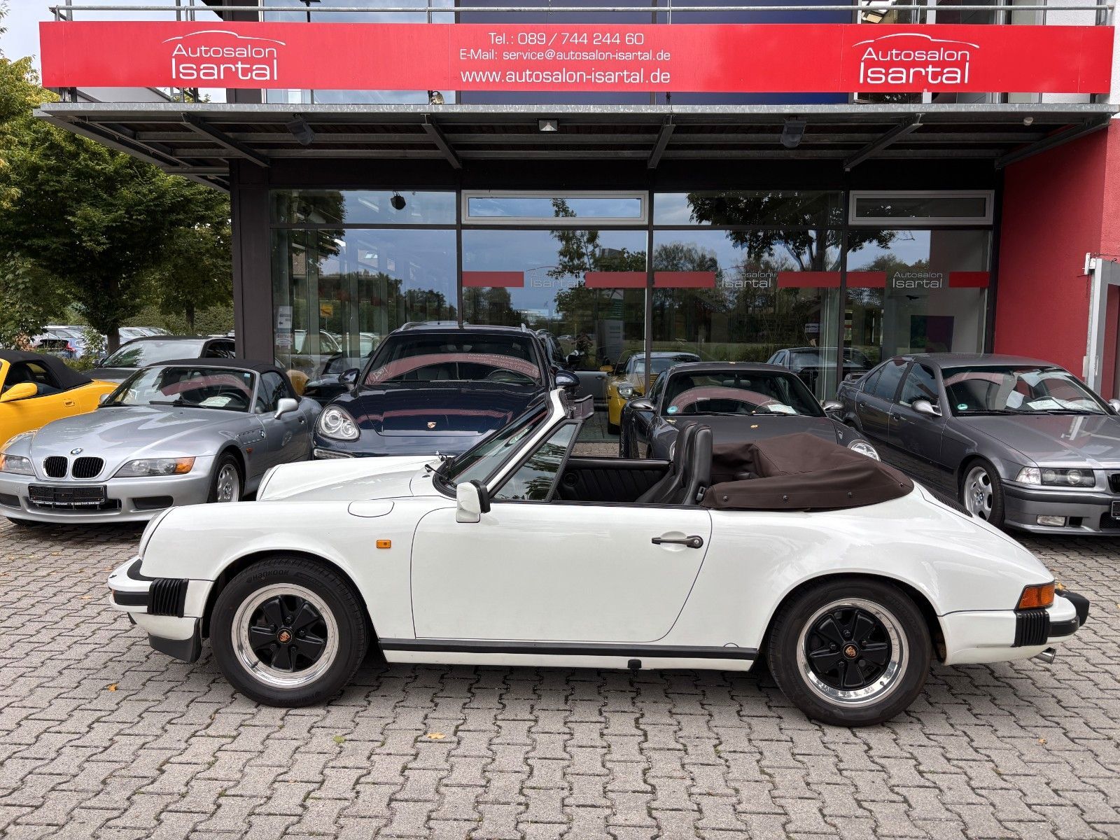 PORSCHE 911 Carrera 3.2 - Grandprixweiß - Top!