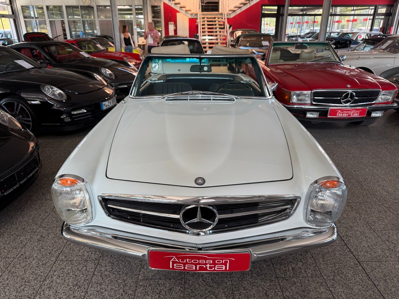 MERCEDES-BENZ SL 280 Pagode, H-KZ, Motor revidiert