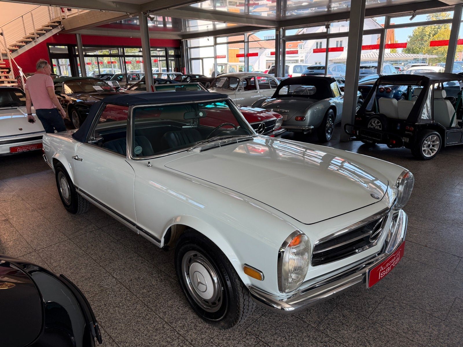 MERCEDES-BENZ SL 280 Pagode, H-KZ, Motor revidiert
