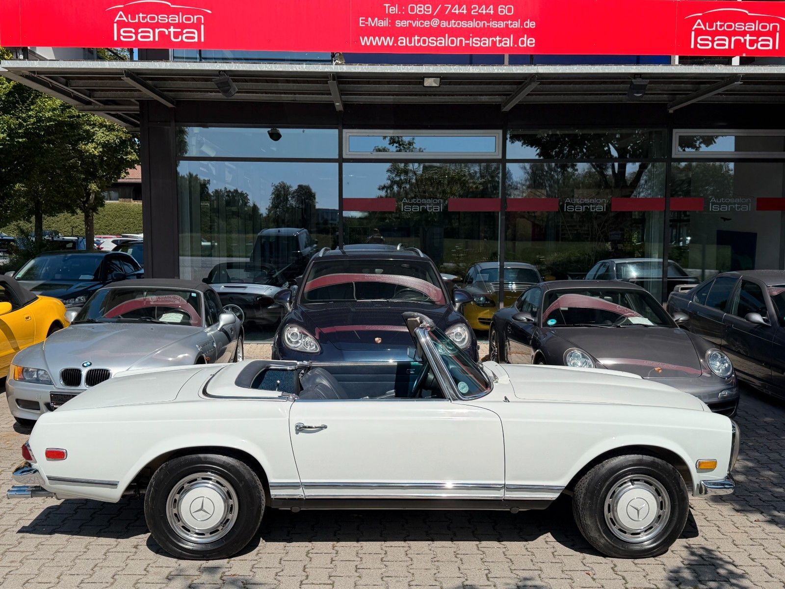 MERCEDES-BENZ SL 280 Pagode, H-KZ, Motor revidiert