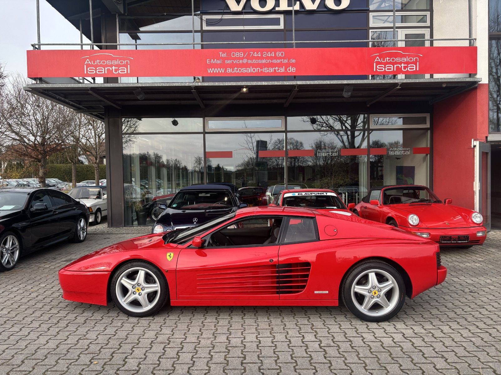 FERRARI 512 TR - ABS - dt .Fzg. - Scheckheft