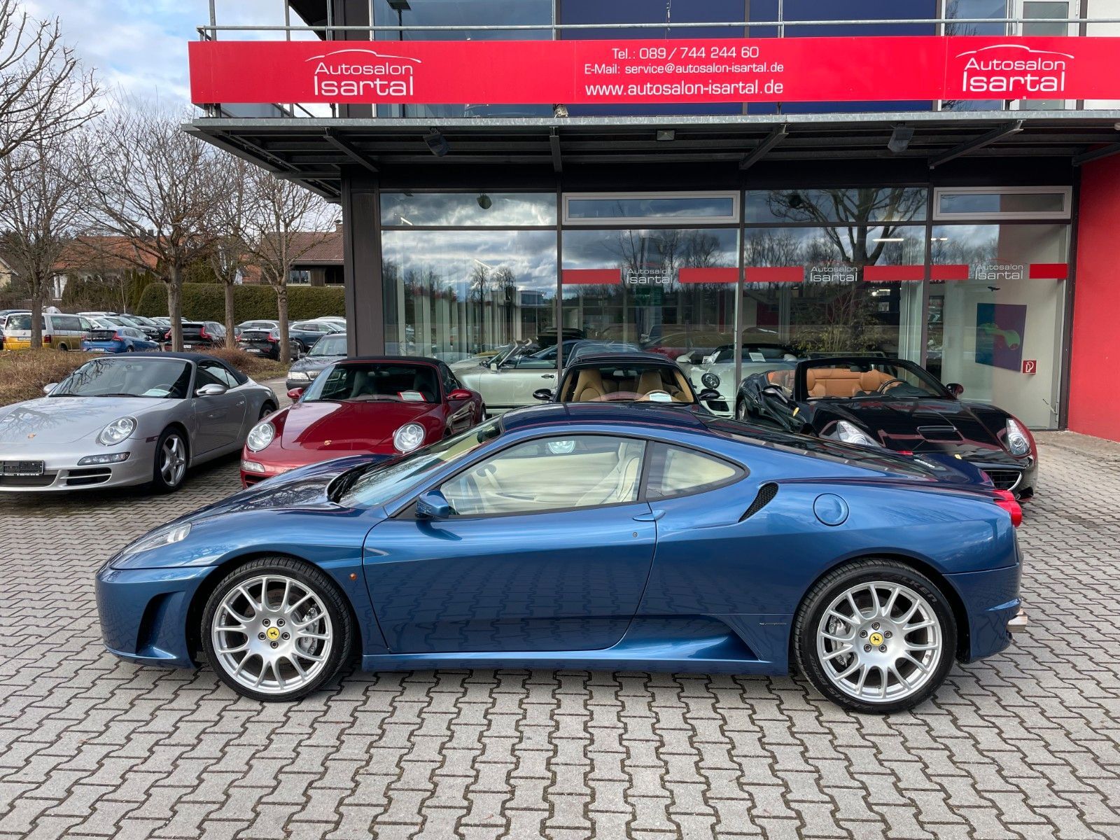 FERRARI F430 F1 -blue/crema - 39tkm ! Mwst.