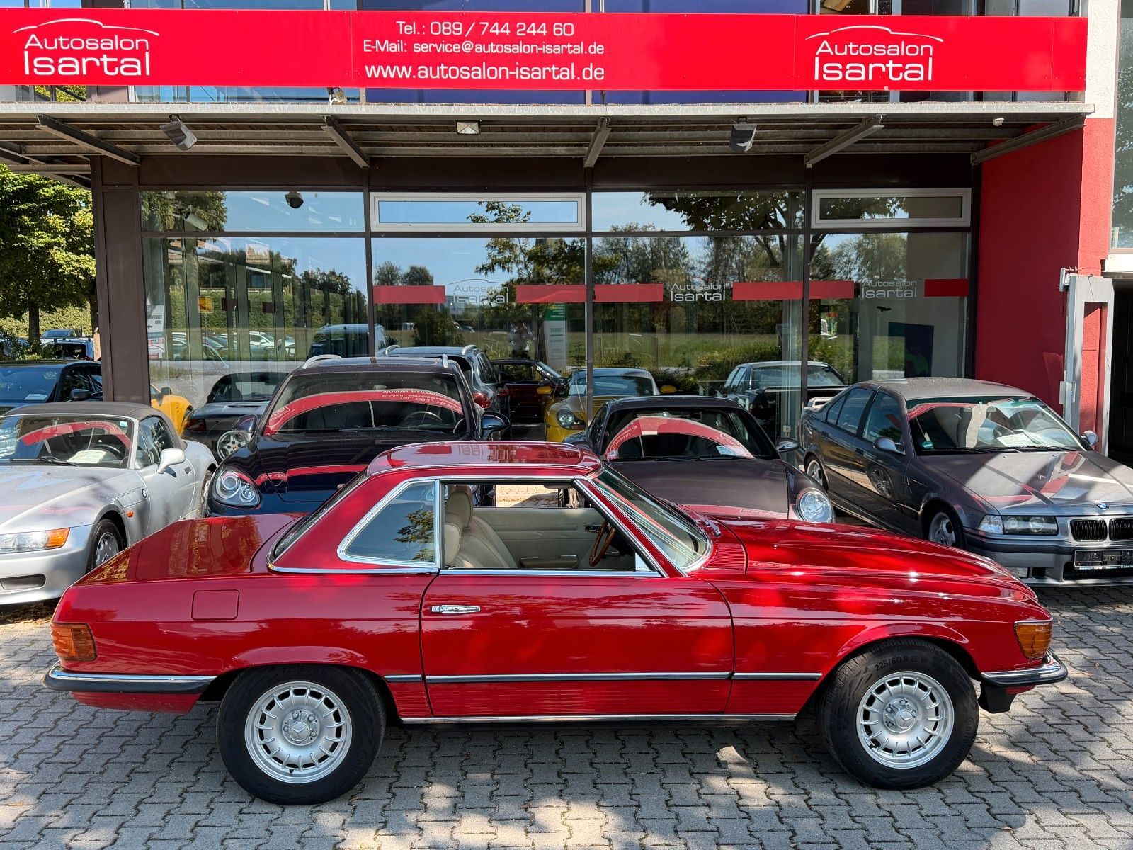 MERCEDES-BENZ 350 SL -2. dt. Hd.- 1. Brief, -60tEUR invest !