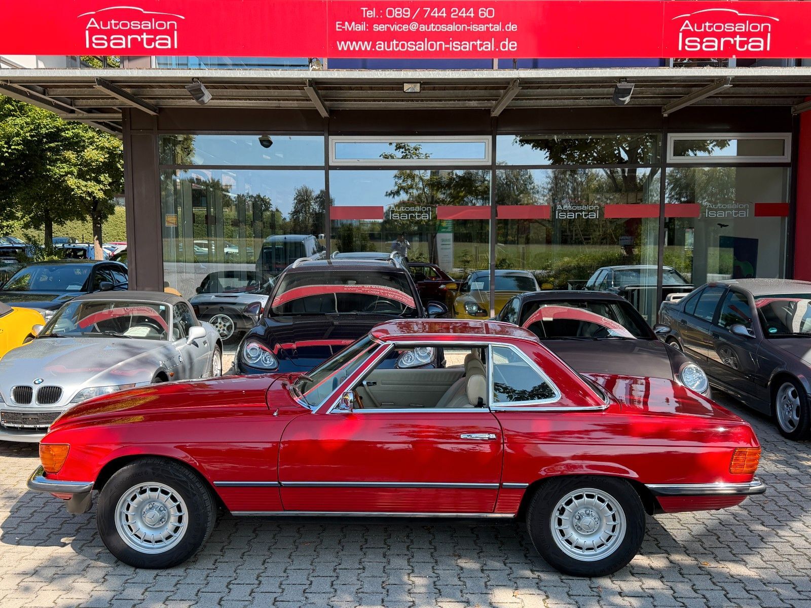 MERCEDES-BENZ 350 SL -2. dt. Hd.- 1. Brief, -60tEUR invest !