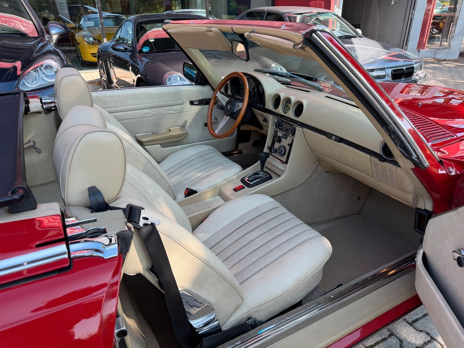 MERCEDES-BENZ 350 SL -2. dt. Hd.- 1. Brief, -60tEUR invest !
