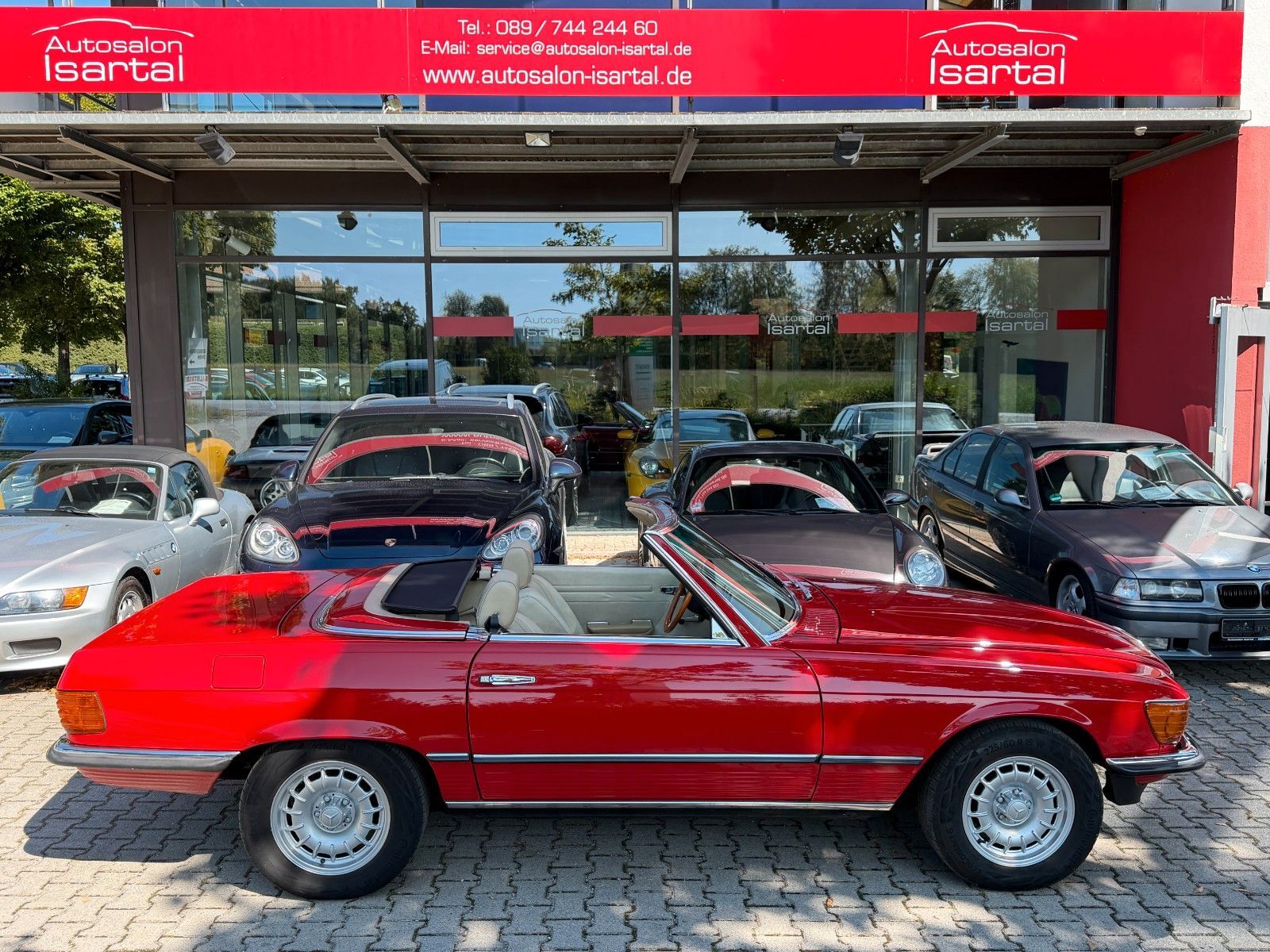 MERCEDES-BENZ 350 SL -2. dt. Hd.- 1. Brief, -60tEUR invest !