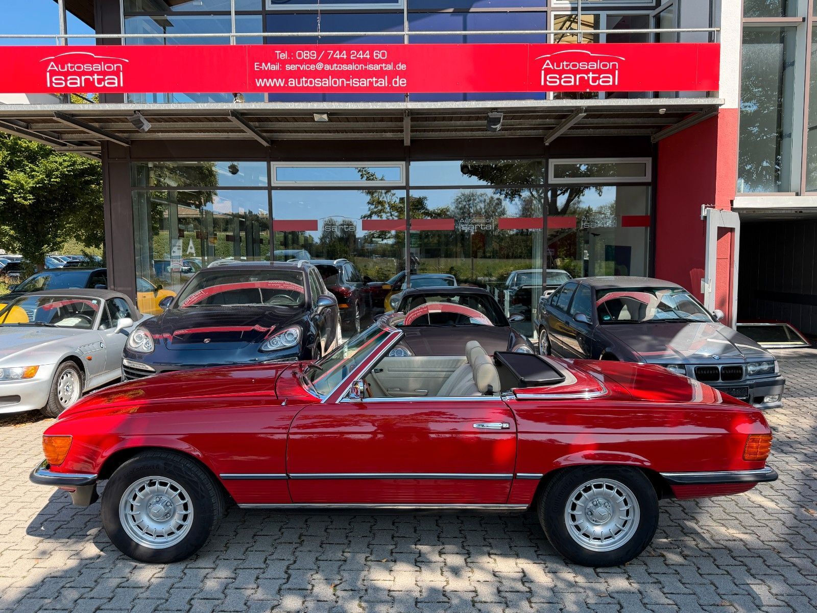MERCEDES-BENZ 350 SL -2. dt. Hd.- 1. Brief, -60tEUR invest !