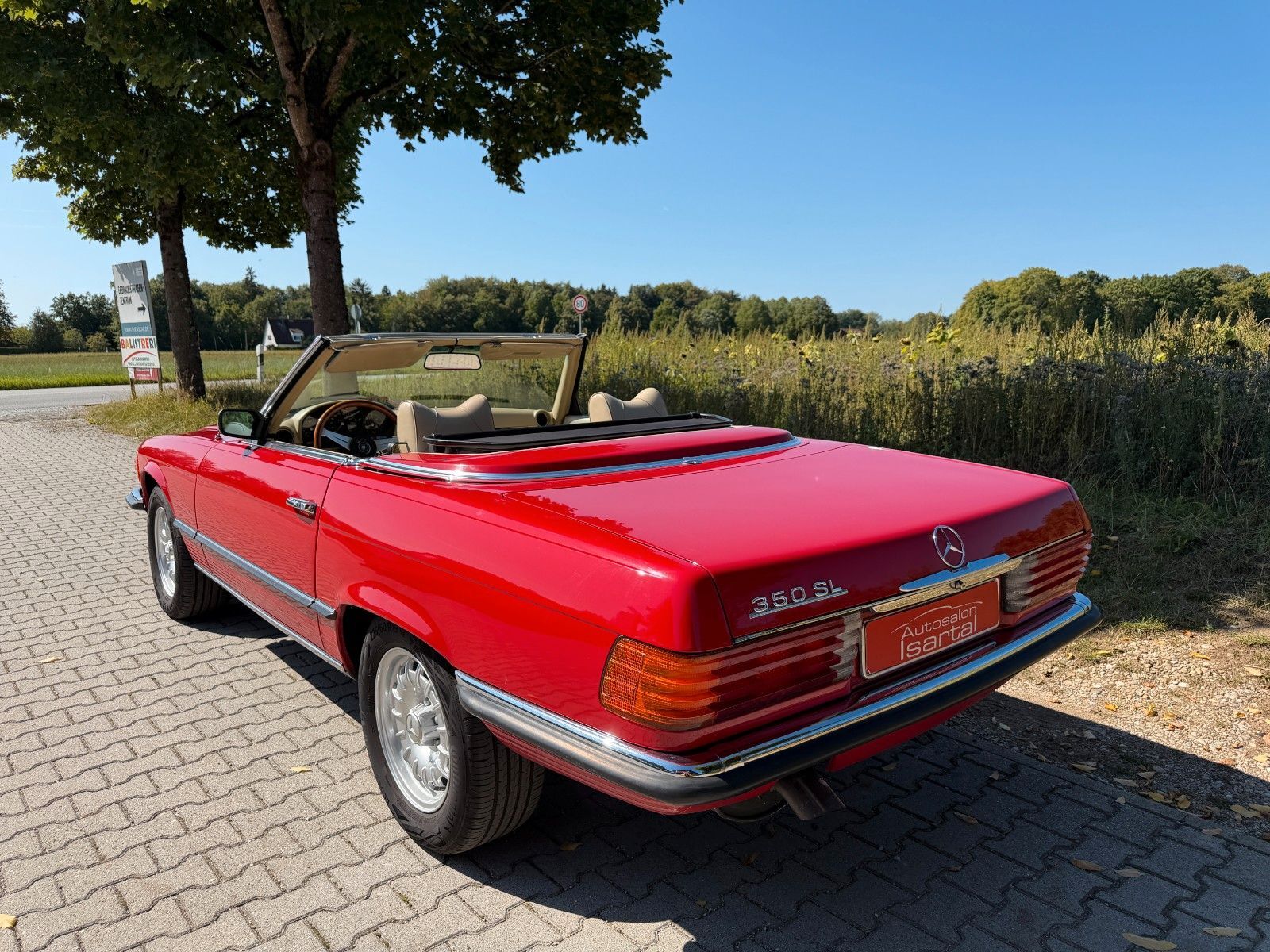 MERCEDES-BENZ 350 SL -2. dt. Hd.- 1. Brief, -60tEUR invest !