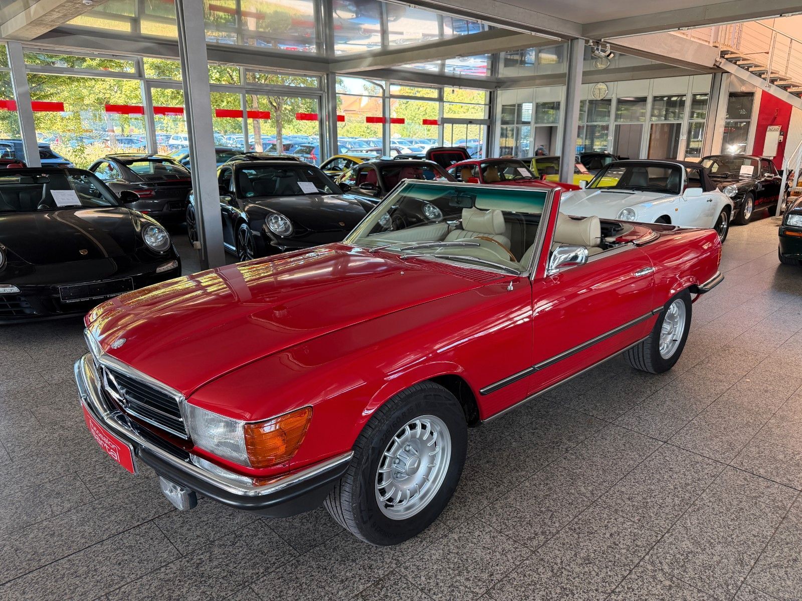 MERCEDES-BENZ 350 SL -2. dt. Hd.- 1. Brief, -60tEUR invest !