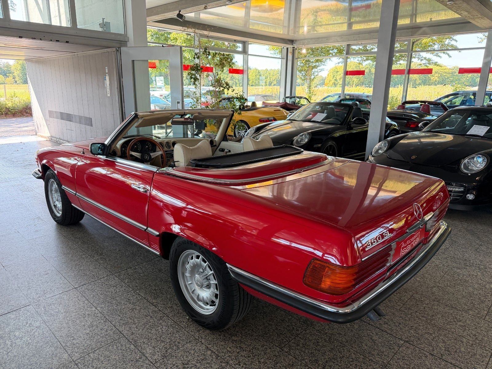 MERCEDES-BENZ 350 SL -2. dt. Hd.- 1. Brief, -60tEUR invest !
