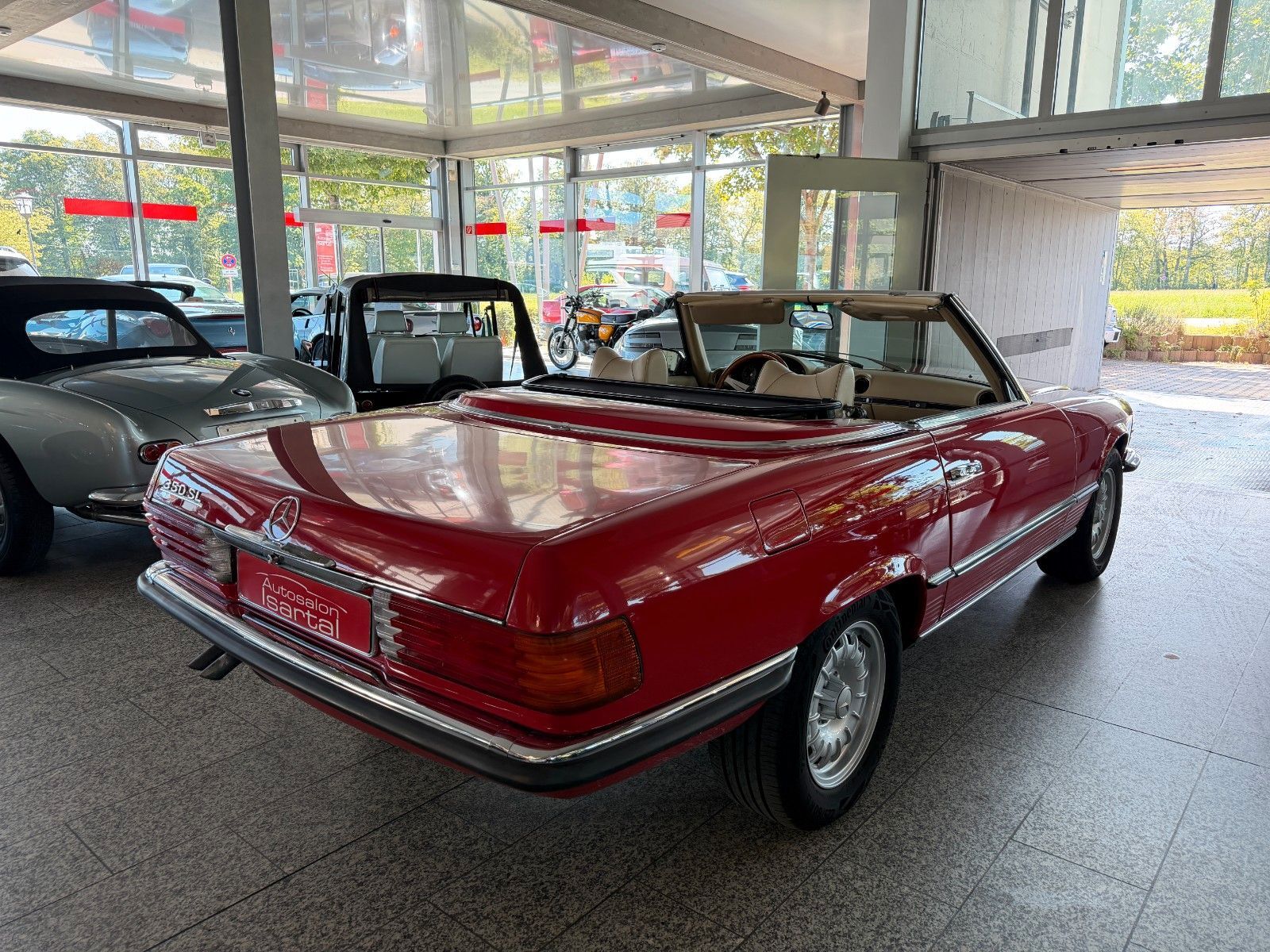 MERCEDES-BENZ 350 SL -2. dt. Hd.- 1. Brief, -60tEUR invest !