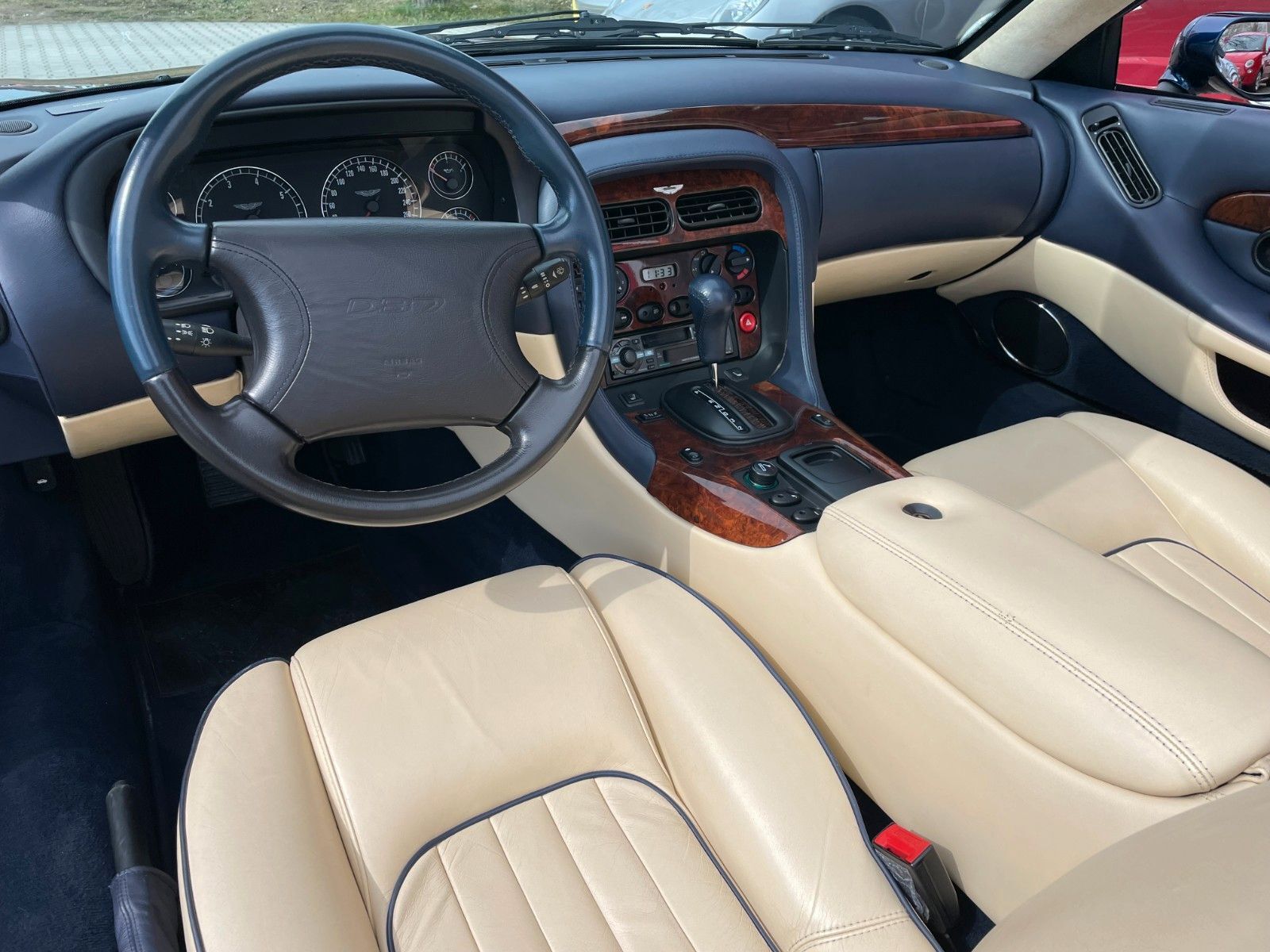 ASTON MARTIN DB7 Volante -dt.- 2.Hd. - AM Serviceheft- TOP
