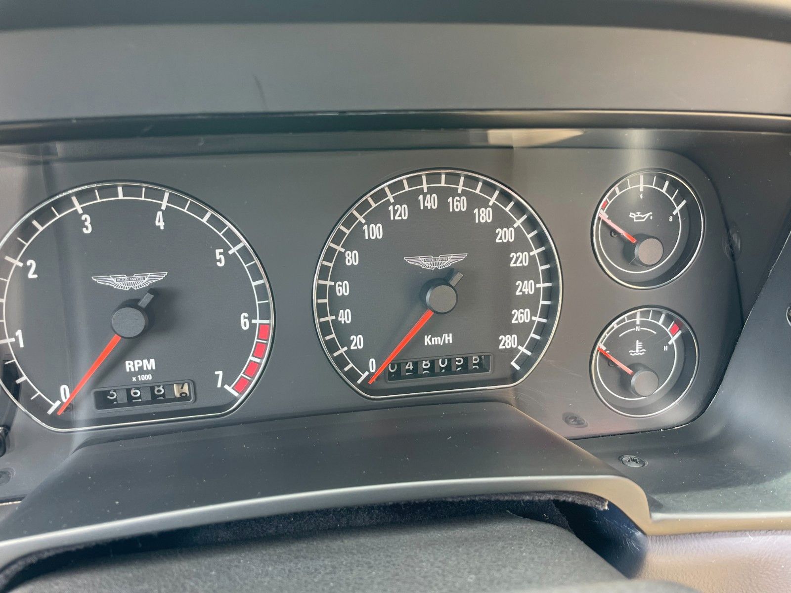 ASTON MARTIN DB7 Volante -dt.- 2.Hd. - AM Serviceheft- TOP