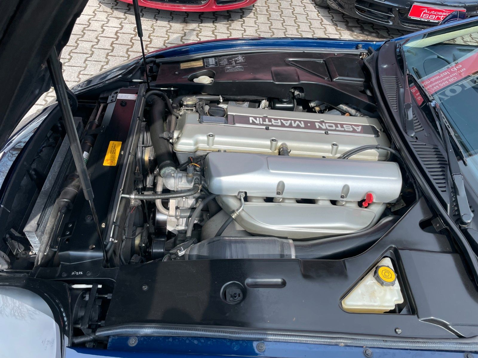 ASTON MARTIN DB7 Volante -dt.- 2.Hd. - AM Serviceheft- TOP