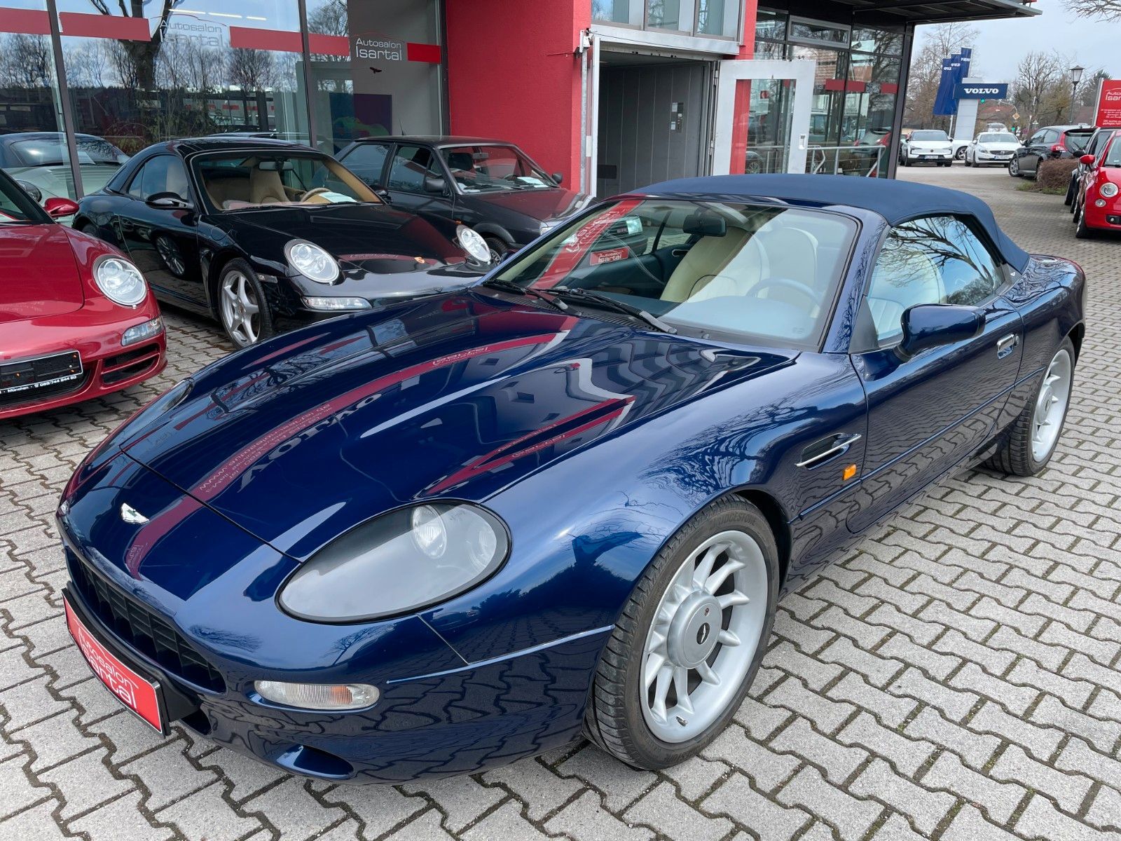 ASTON MARTIN DB7 Volante -dt.- 2.Hd. - AM Serviceheft- TOP
