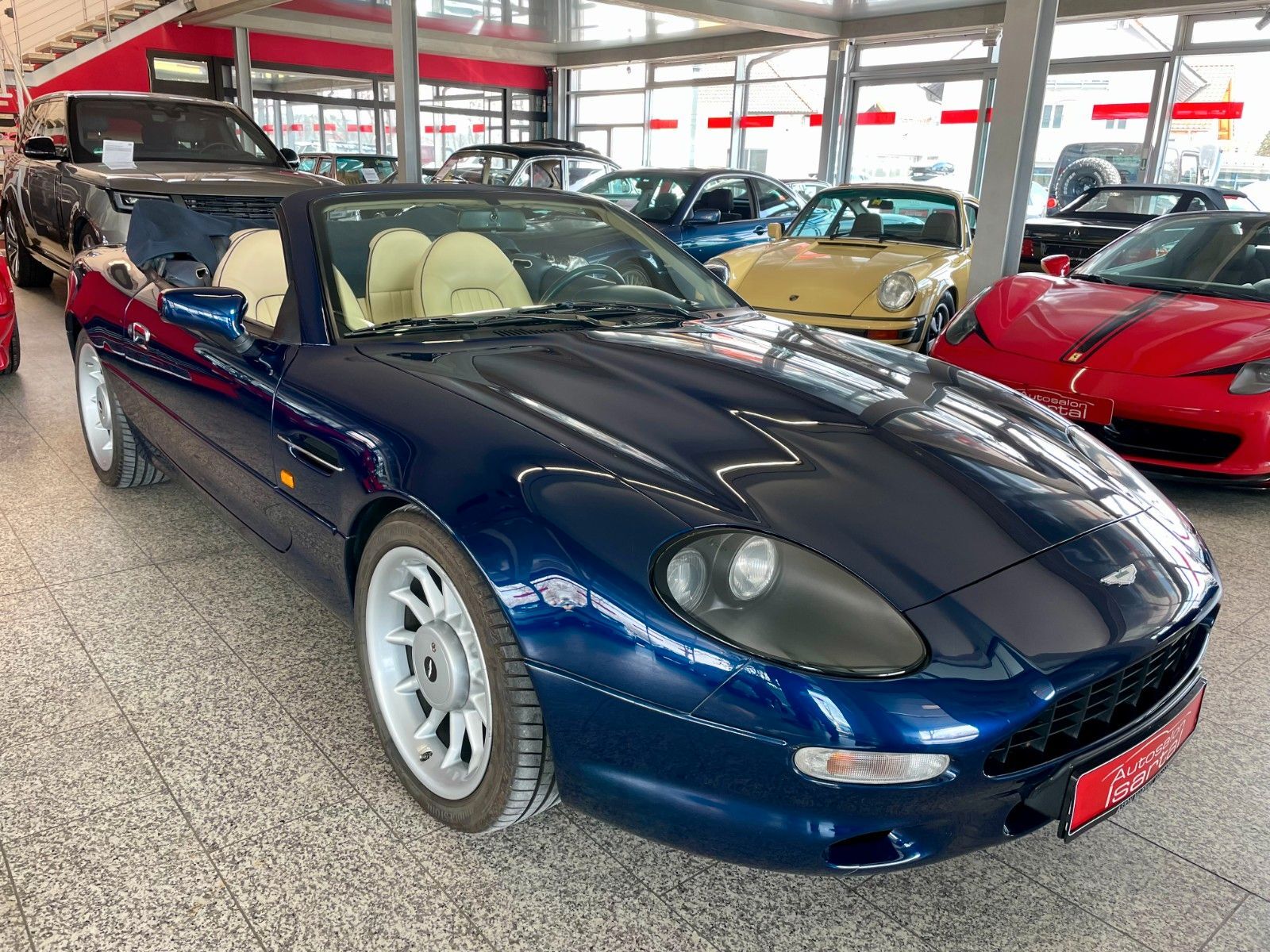 ASTON MARTIN DB7 Volante -dt.- 2.Hd. - AM Serviceheft- TOP