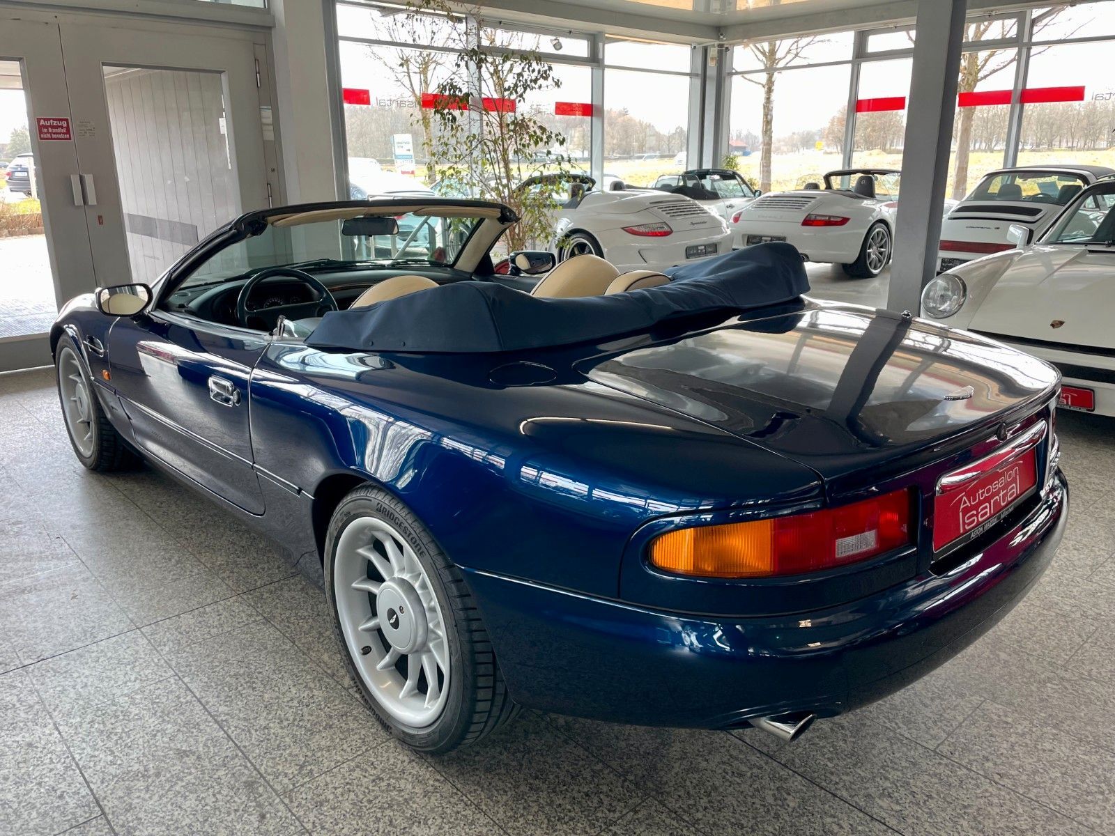 ASTON MARTIN DB7 Volante -dt.- 2.Hd. - AM Serviceheft- TOP