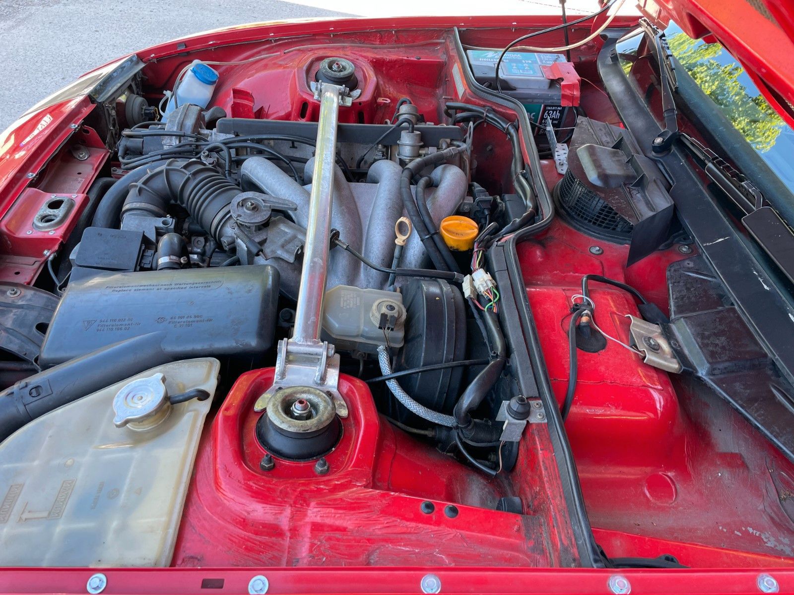 PORSCHE 944 " Optik 924 GTS" / CUP-Look- H-Kennz.!