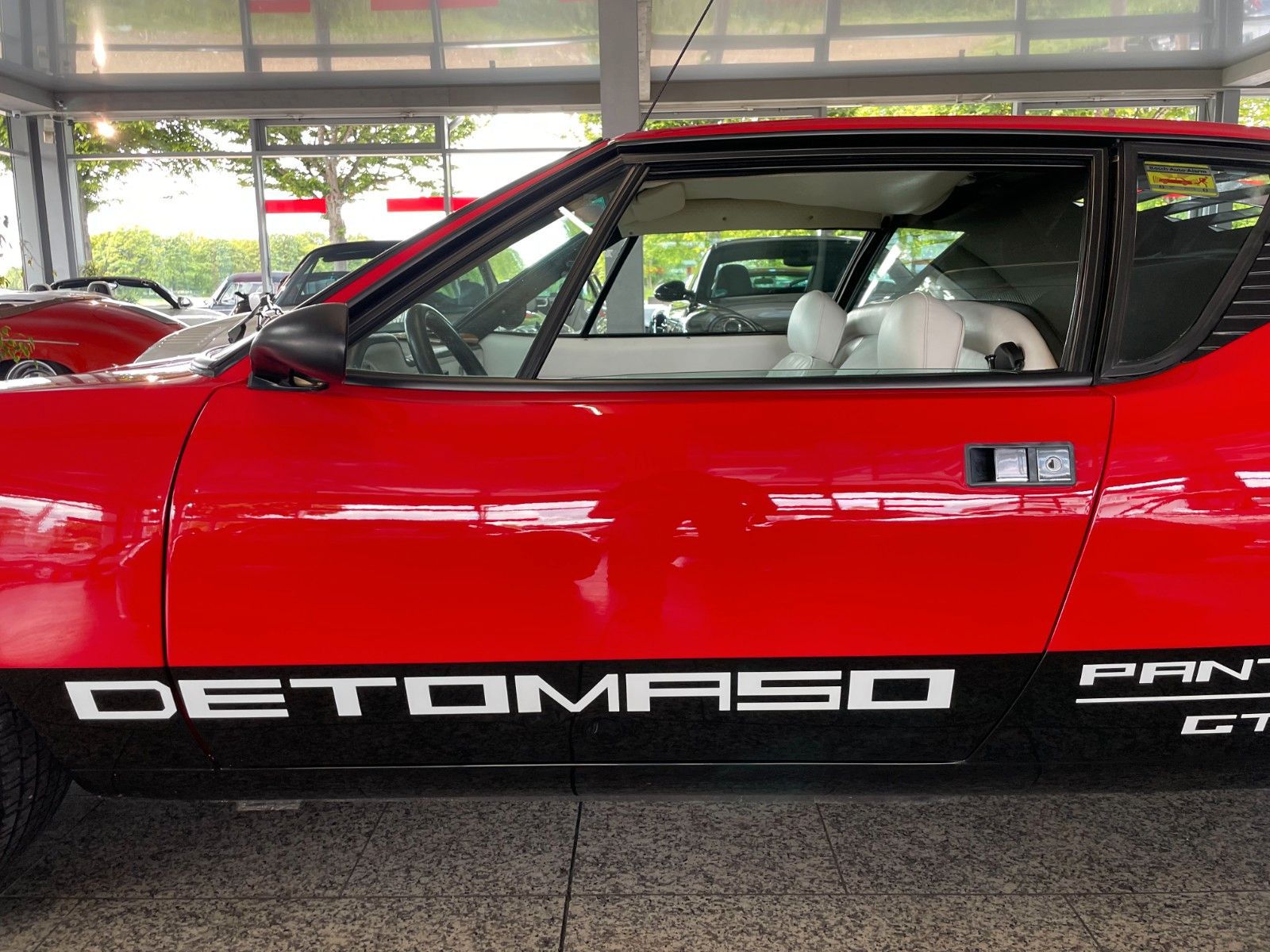 DETOMASO Pantera GTS -dt. Fzg.- 1.Brief- Toporiginal