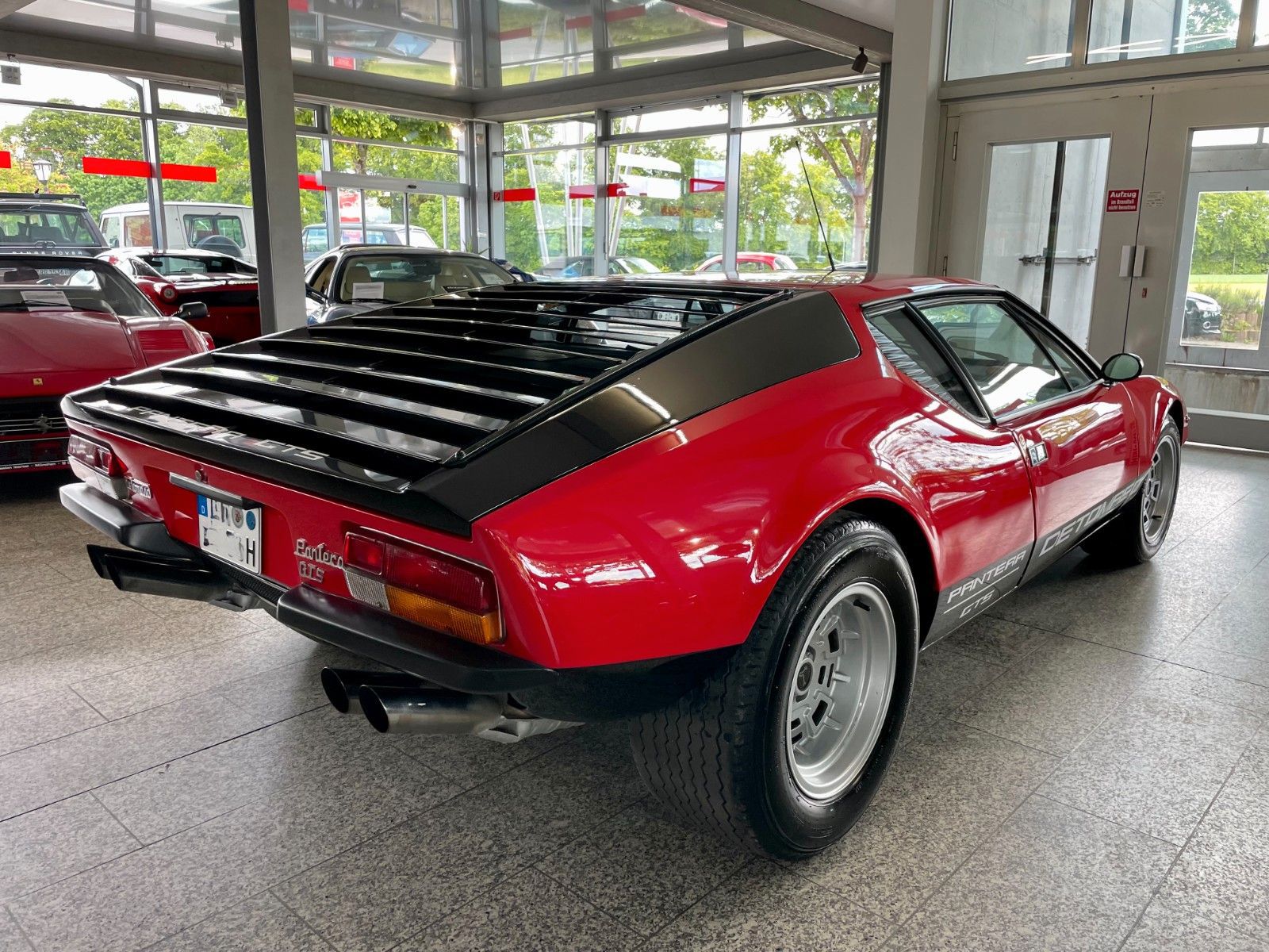 DETOMASO Pantera GTS -dt. Fzg.- 1.Brief- Toporiginal