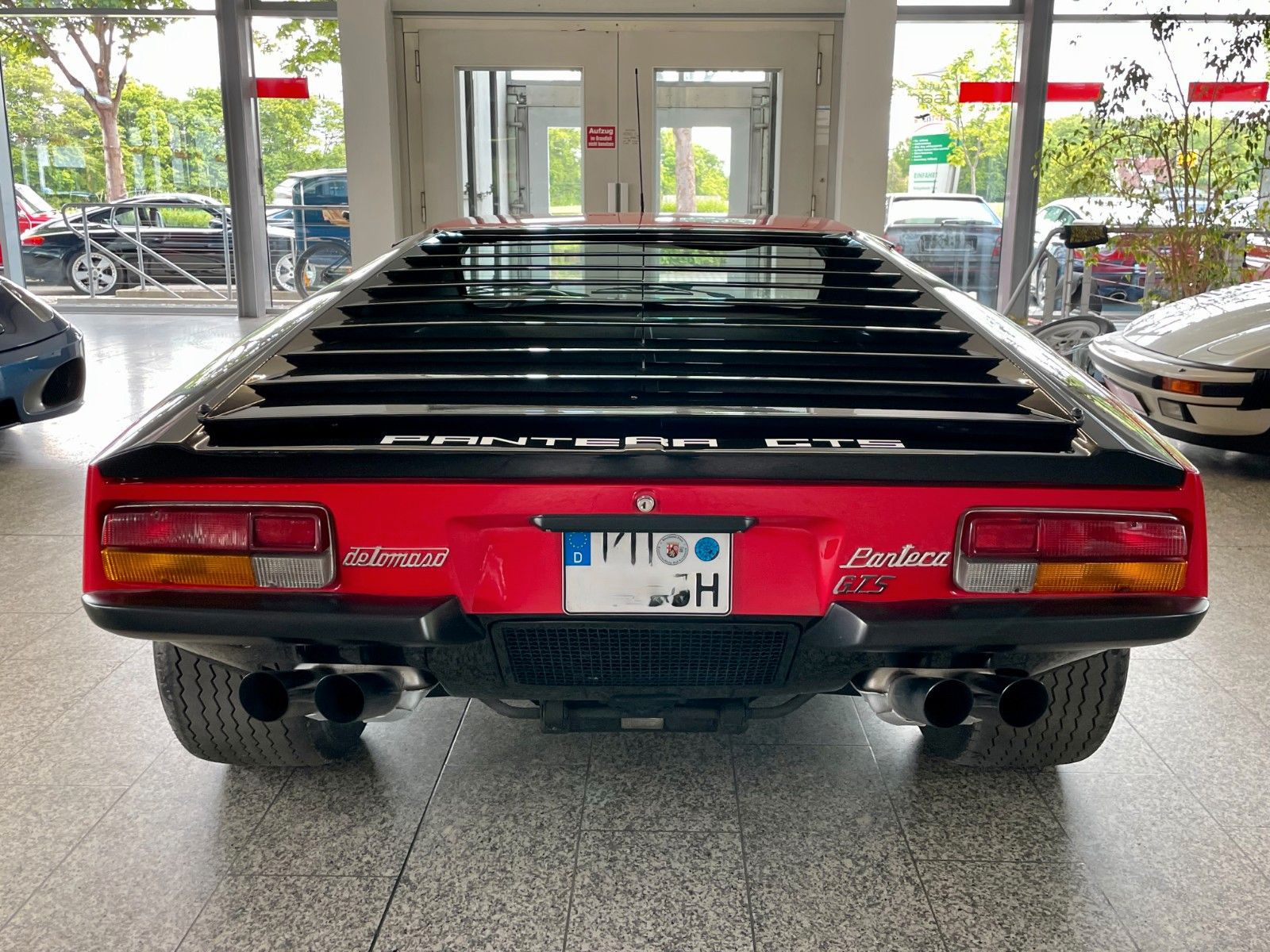 DETOMASO Pantera GTS -dt. Fzg.- 1.Brief- Toporiginal