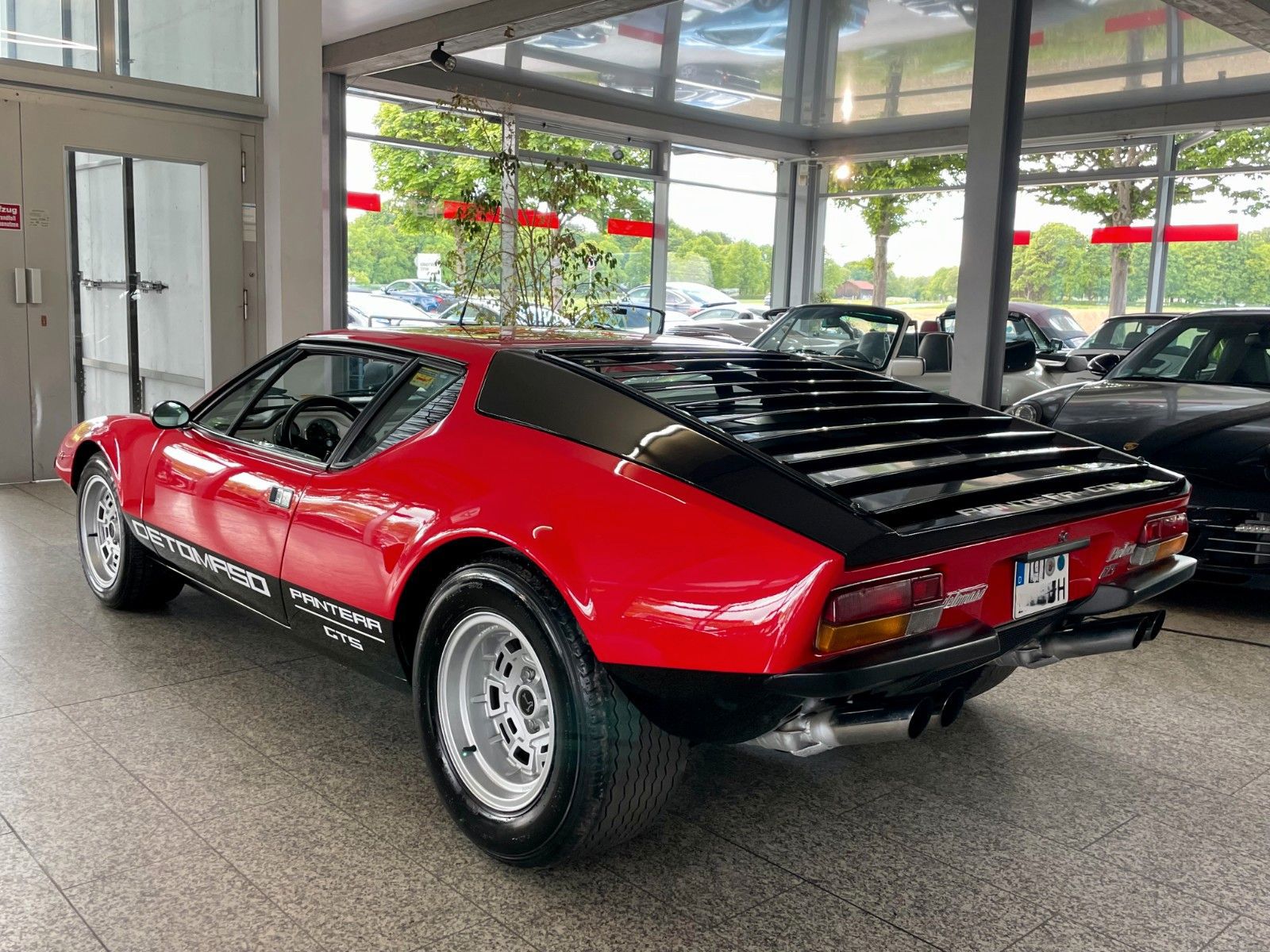 DETOMASO Pantera GTS -dt. Fzg.- 1.Brief- Toporiginal