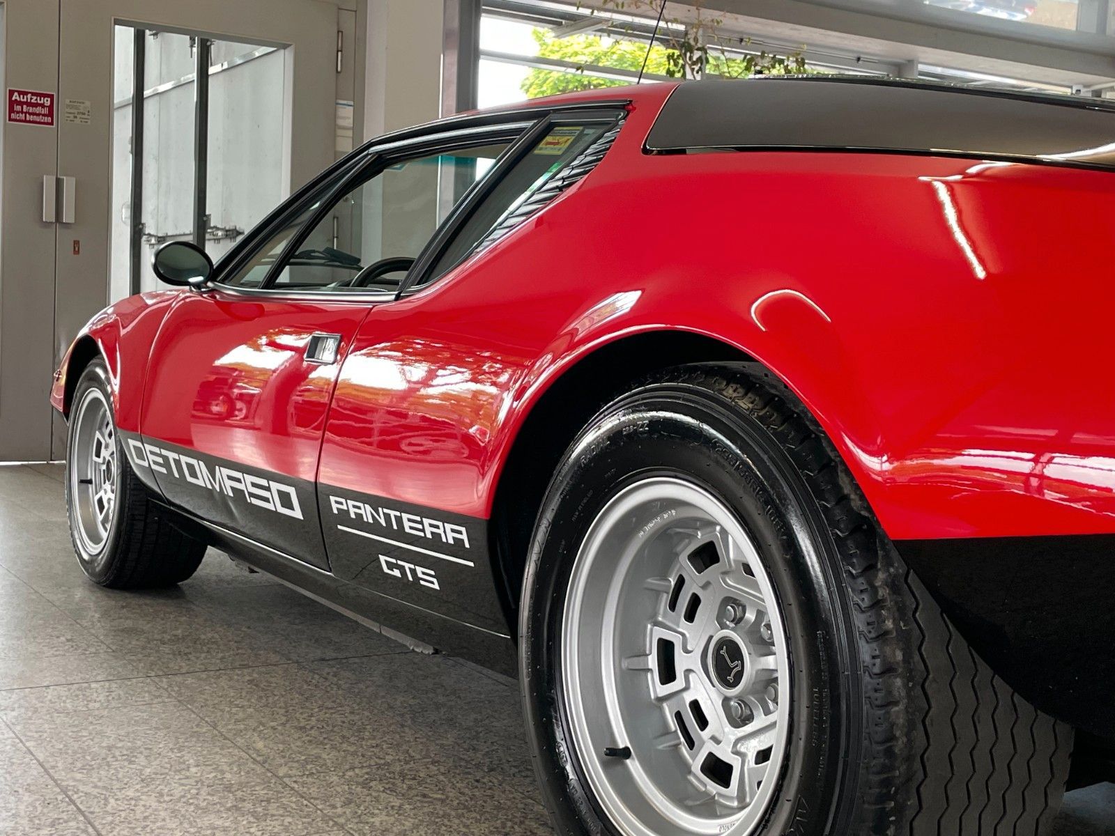 DETOMASO Pantera GTS -dt. Fzg.- 1.Brief- Toporiginal