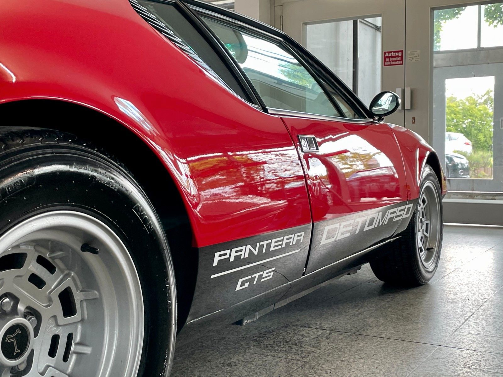 DETOMASO Pantera GTS -dt. Fzg.- 1.Brief- Toporiginal
