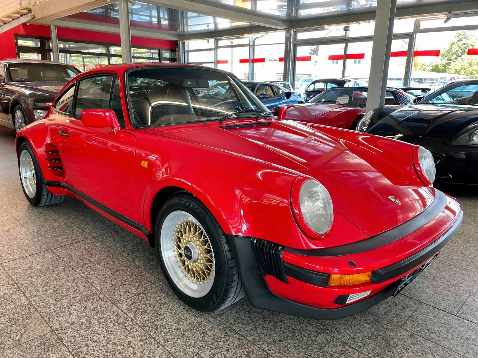 PORSCHE 930 turbo - dt. Fzg- 69tkm - gr. KD neu !
