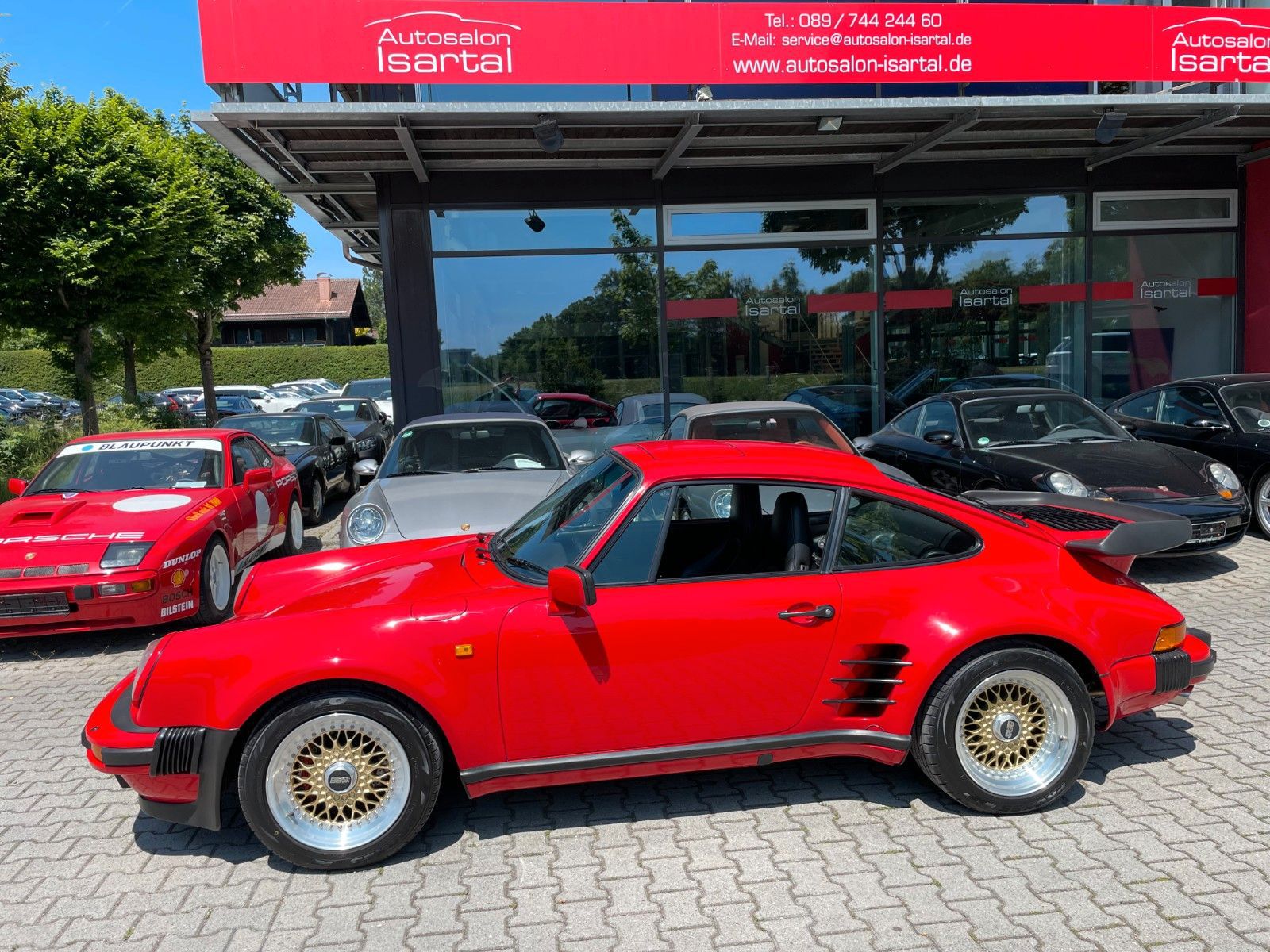 PORSCHE 930 turbo - dt. Fzg- 69tkm - gr. KD neu !