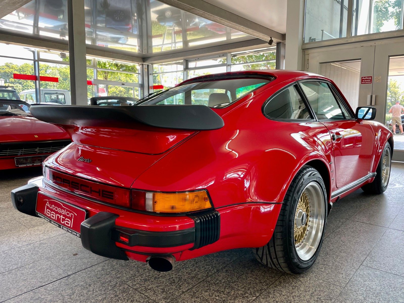 PORSCHE 911 930 turbo - dt. Fzg- 69tkm - gr. KD neu !