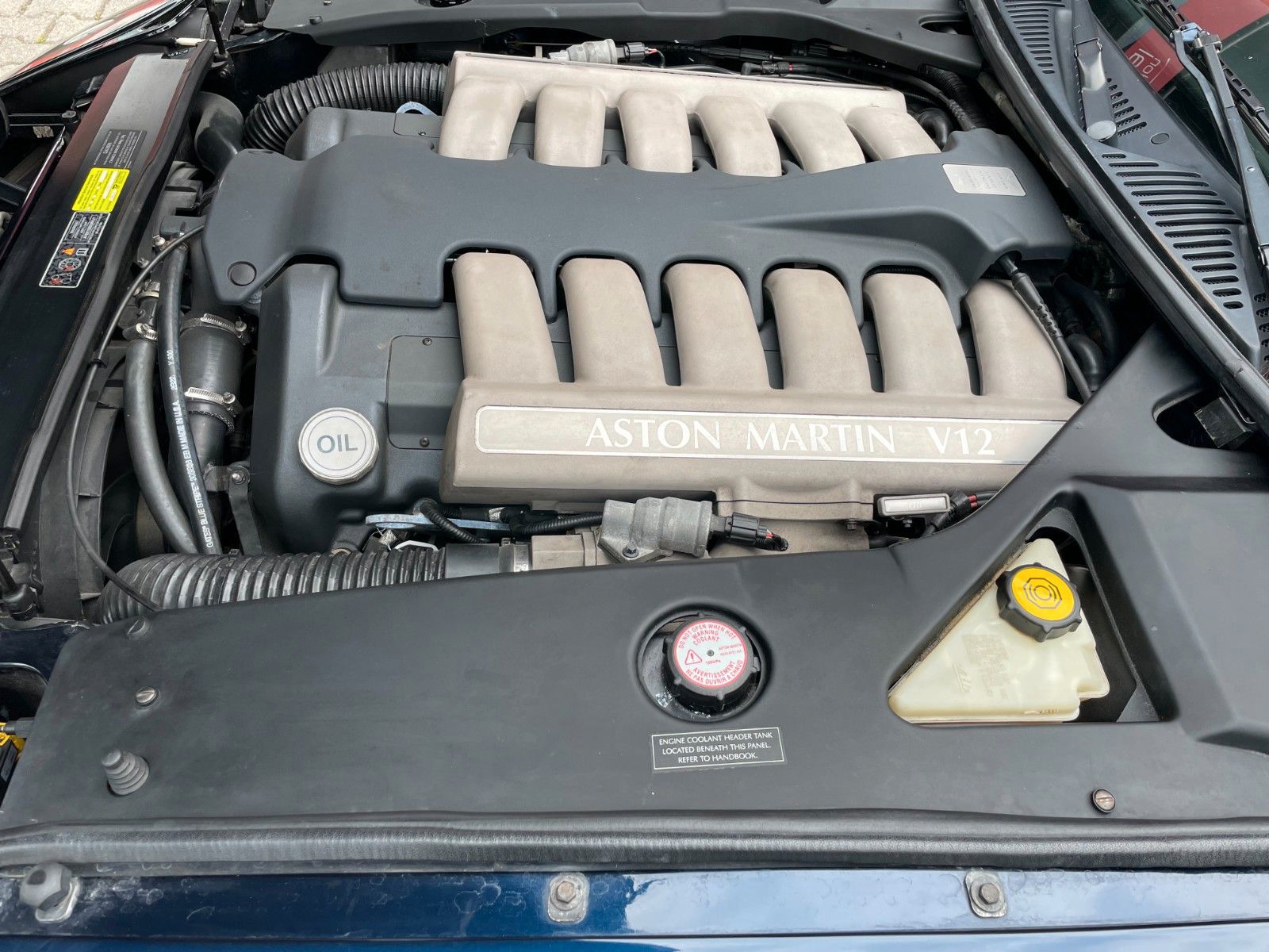 ASTON MARTIN DB7 V12 Vantage Volante -dt. Auto- KD Heft