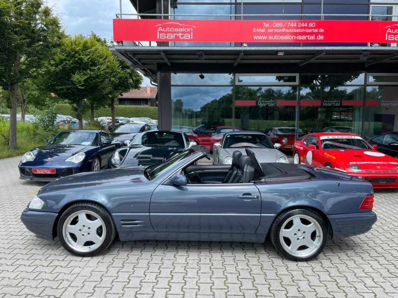 MERCEDES-BENZ SL 500 Edition -slate-blue-Edition -Toporiginal