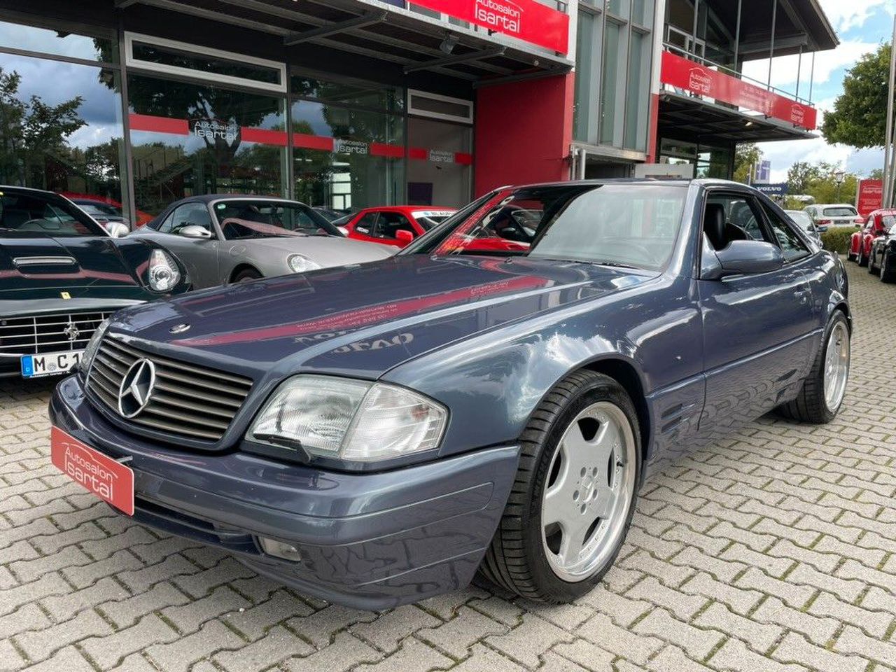 MERCEDES-BENZ SL 500 Edition -slate-blue-Edition -Toporiginal