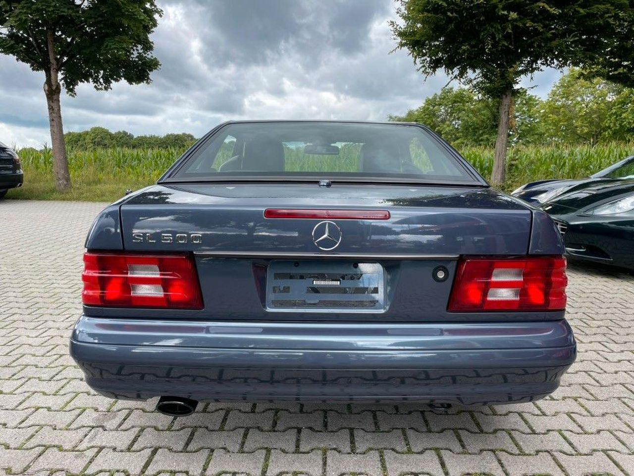MERCEDES-BENZ SL 500 Edition -slate-blue-Edition -Toporiginal