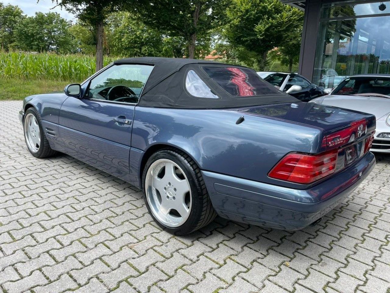 MERCEDES-BENZ SL 500 Edition -slate-blue-Edition -Toporiginal